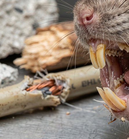 mâchoire du rat