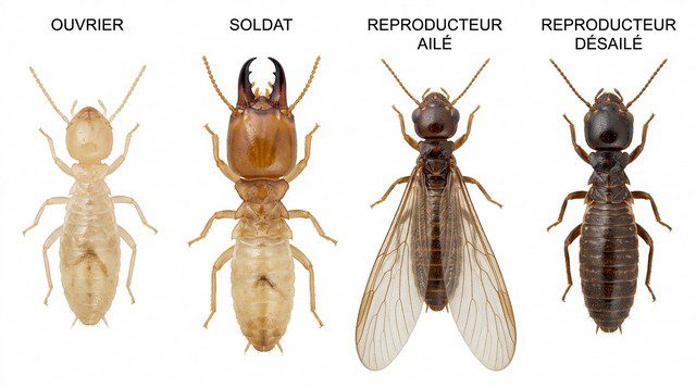 À quoi ressemble les termites