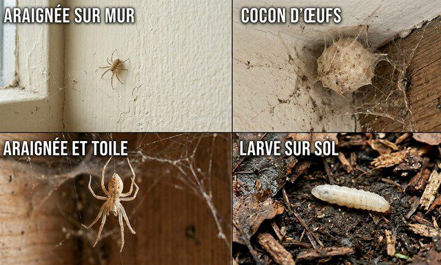 À quoi ressemble une larve d’araignée