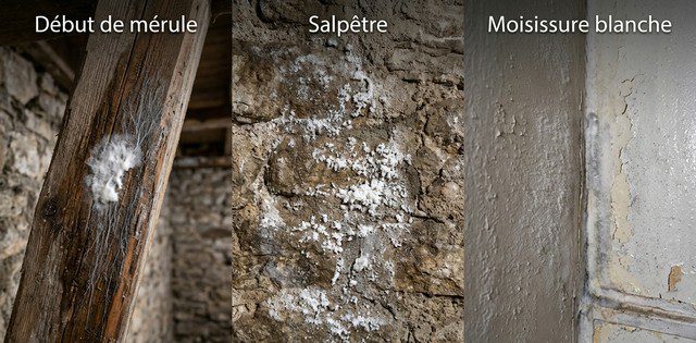 Champignon ressemblant au début de mérule