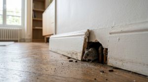 souris dans les murs