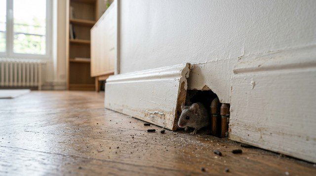 souris dans les murs