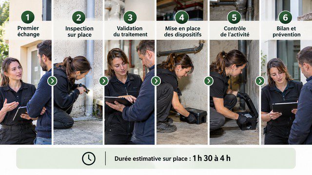 Processus de dératisation dans le Grand-Est